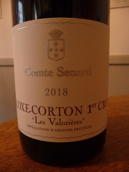 Aloxe-Corton 1er Cru "Les Valozières" 2018